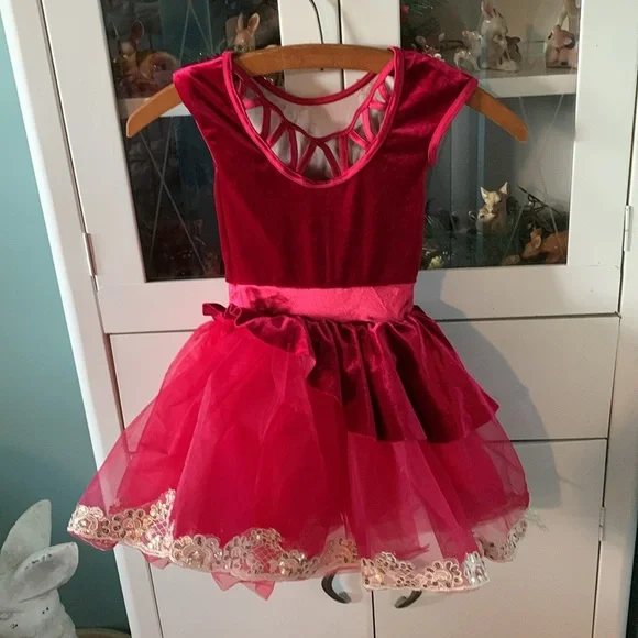 Weissman sz S dance costume euc holiday - Picture 6 of 11